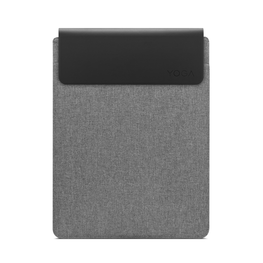 Lenovo Yoga 16-inch grey laptop sleeve made from RPET and PU in Jordan Amman and Irbid from SAMMAN.JO and AlSamman For Computer