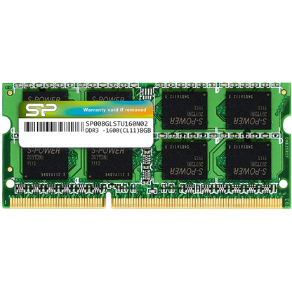 Silicon Power 8GB DDR3L Low Voltage SODIMM-1600 MHz For Laptop