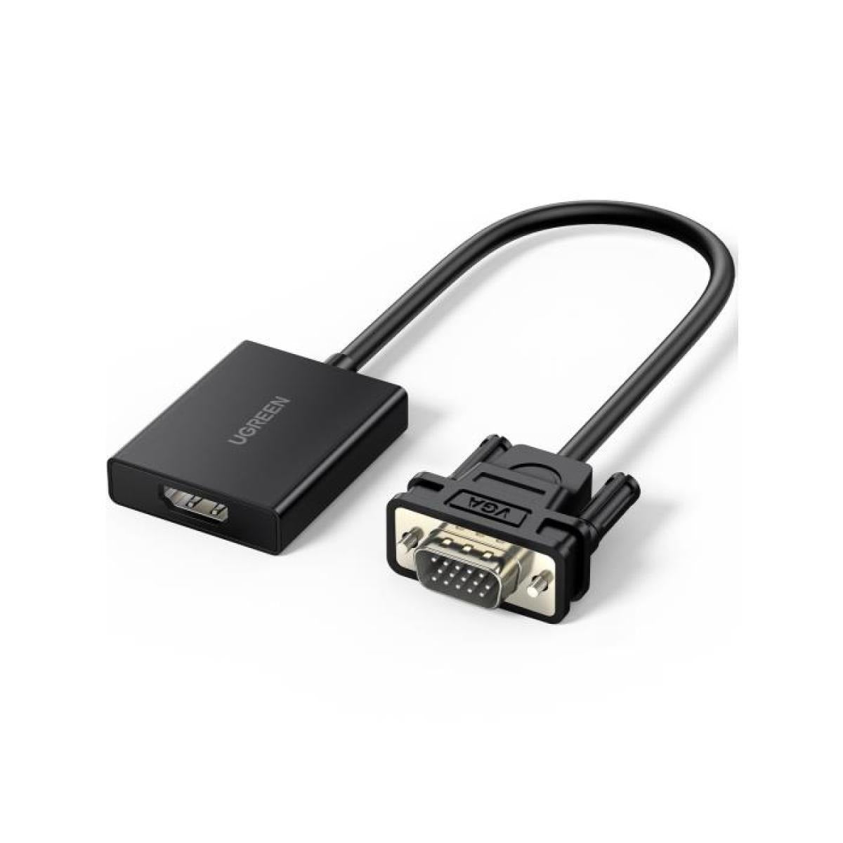 UGREEN 50945 VGA to HDMI Adapter 1080p 15cm | Jordan