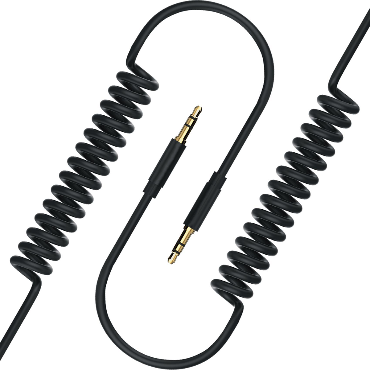 AUX Spring Audio Cable 3.5mm Male to Male 1.5M | Jordan