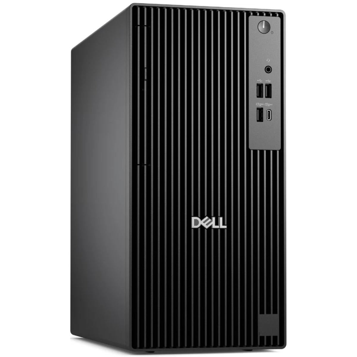 جهاز كمبيوتر مكتبي صغير الحجم للأعمال من Dell Pro Tower، معالج Intel Core i5-14500 من الجيل الرابع عشر، مزود بمكبر صوت ووحدة تزويد طاقة برونزية بقدرة 180 واط.