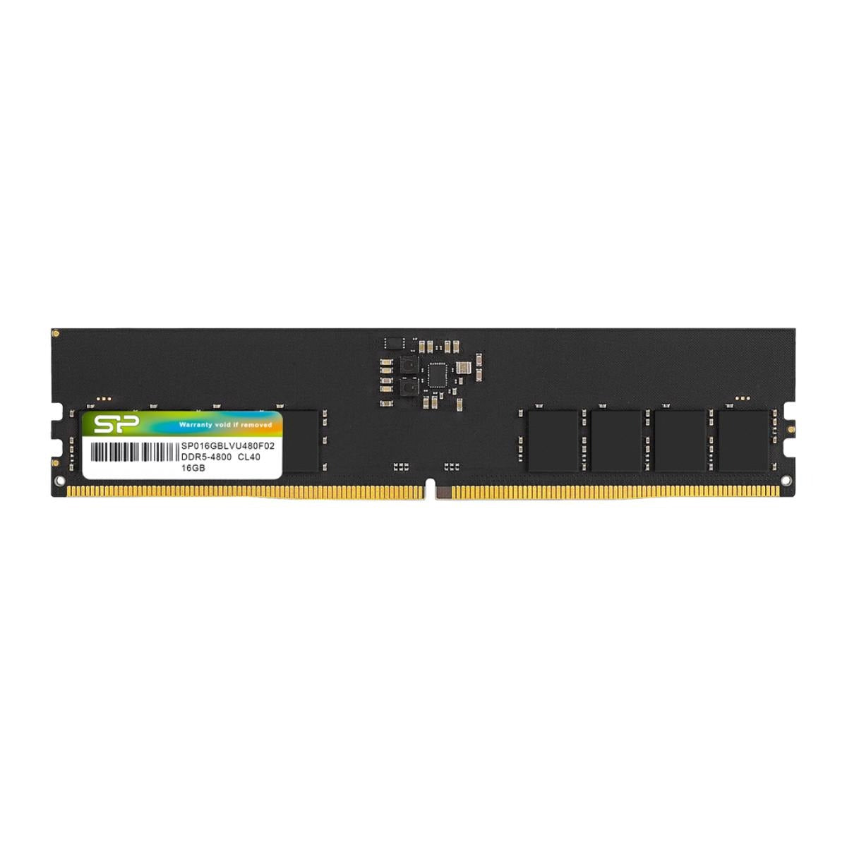 ذاكرة سيليكون باور DDR5 4800 ميجاهرتز 16 جيجابايت 1.1 فولت غير مخزنة مؤقتًا لأجهزة سطح المكتب