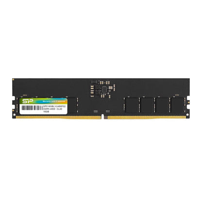 ذاكرة سيليكون باور DDR5 4800 ميجاهرتز 16 جيجابايت 1.1 فولت غير مخزنة مؤقتًا لأجهزة سطح المكتب