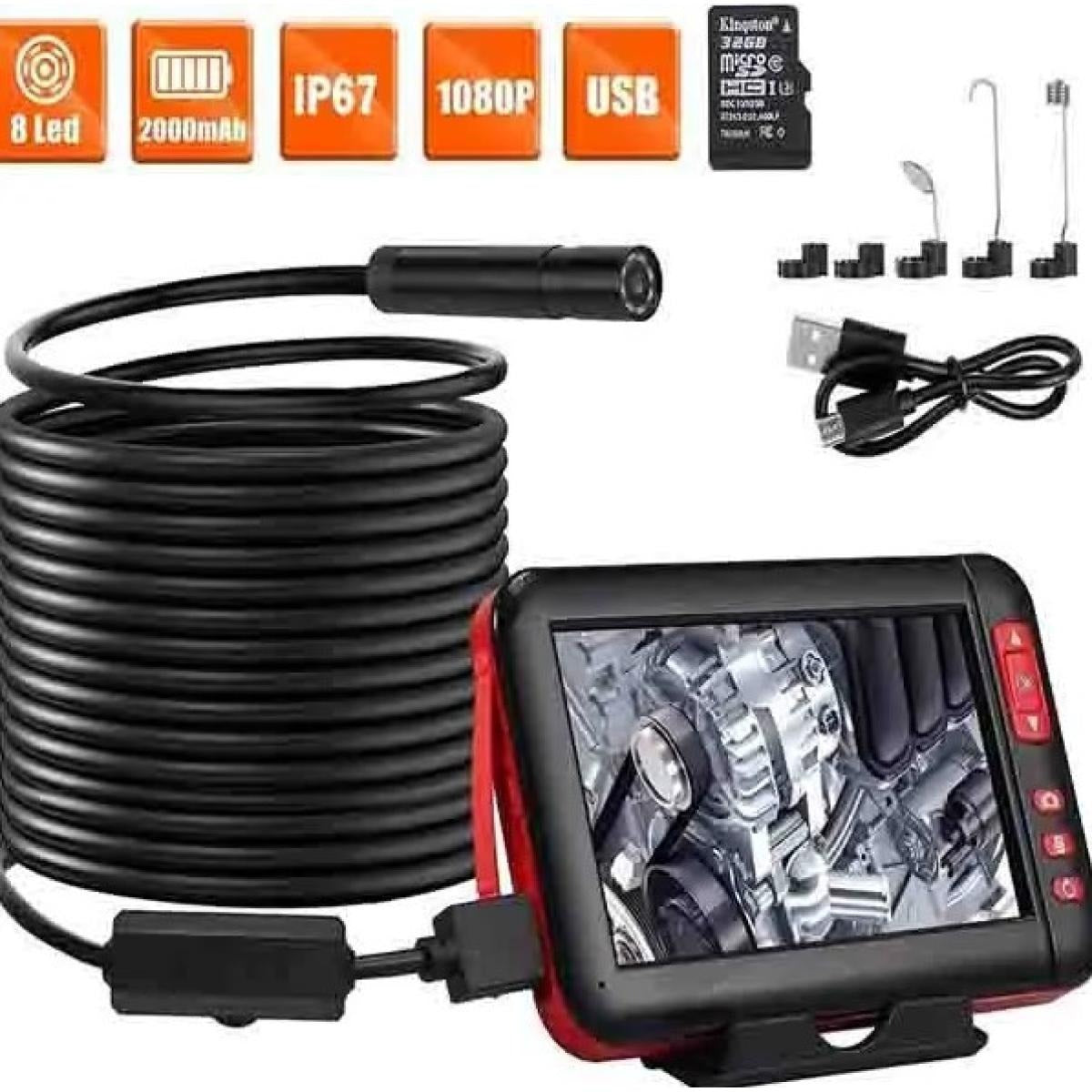 4.3 Inch LCD Industrial Inspection Camera 5M
