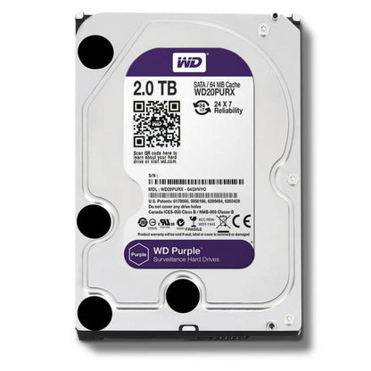 WD Purple 2TB Surveillance HDD in Jordan & Amman