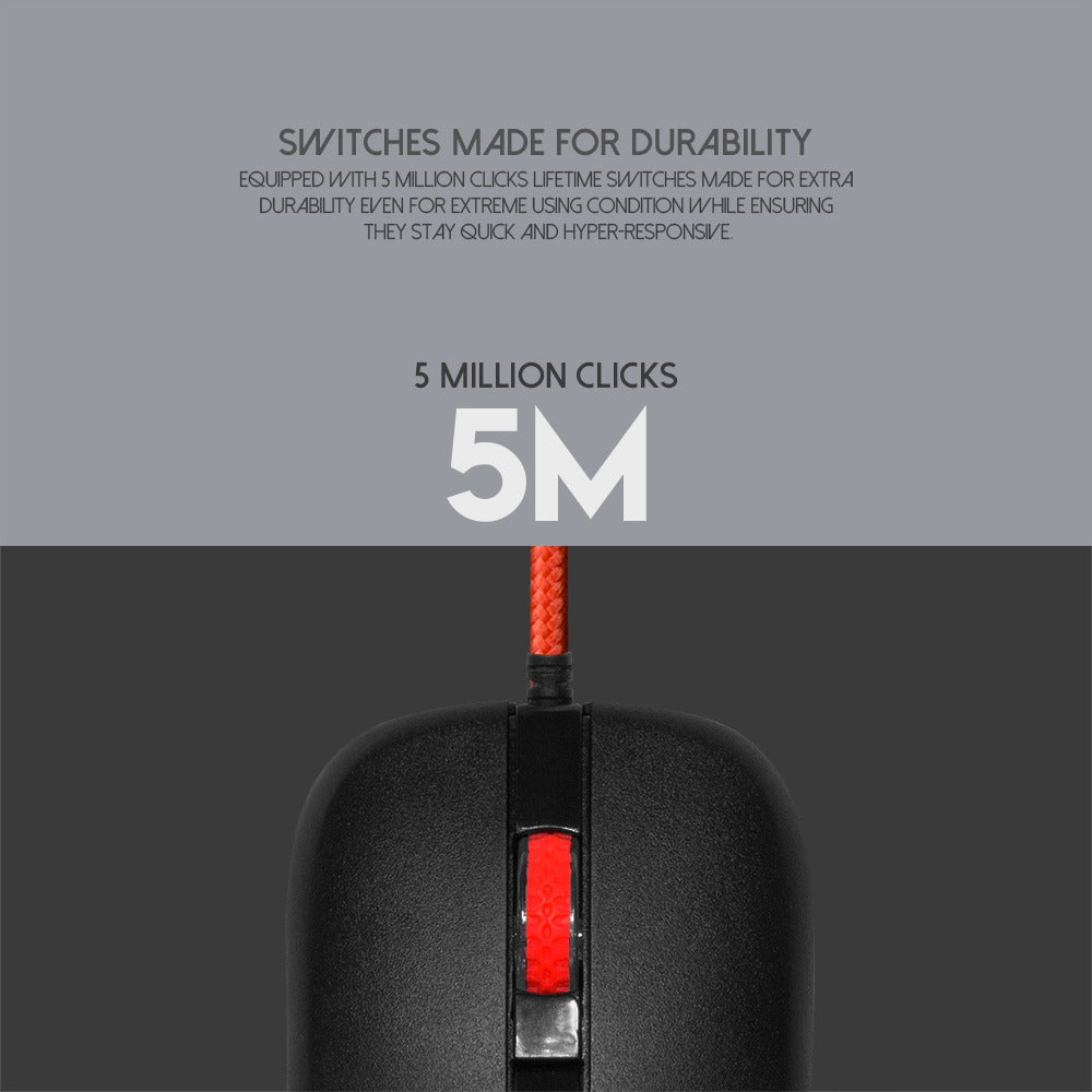 G13 Rhasta II RGB Gaming Mouse 2400 DPI