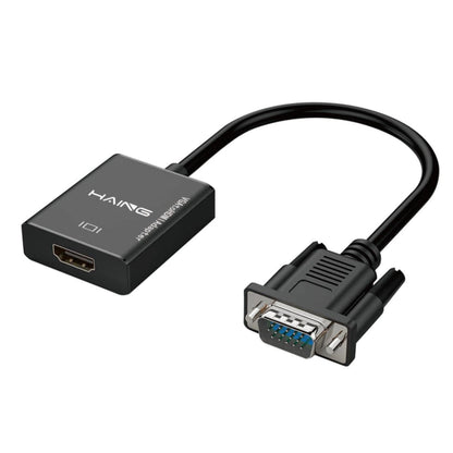 HAING HI-2004-VHAU VGA to HDMI with audio adapter 1080P USB powered from Al-Samman Computer in Amman and Irbid Jordan