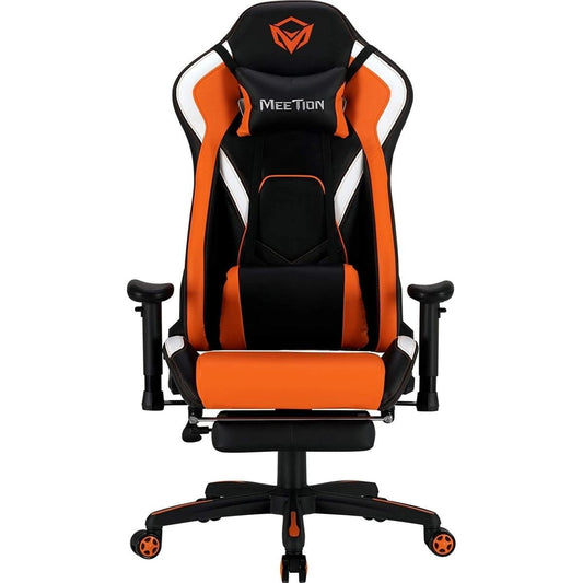 Meetion CHR22 Leather Reclining Gaming E-Sport Chair with Footrest