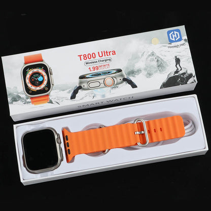 Hiwatch T800 Ultra 1.9inch Full Touch Display Magnetic Charging Smart Watch