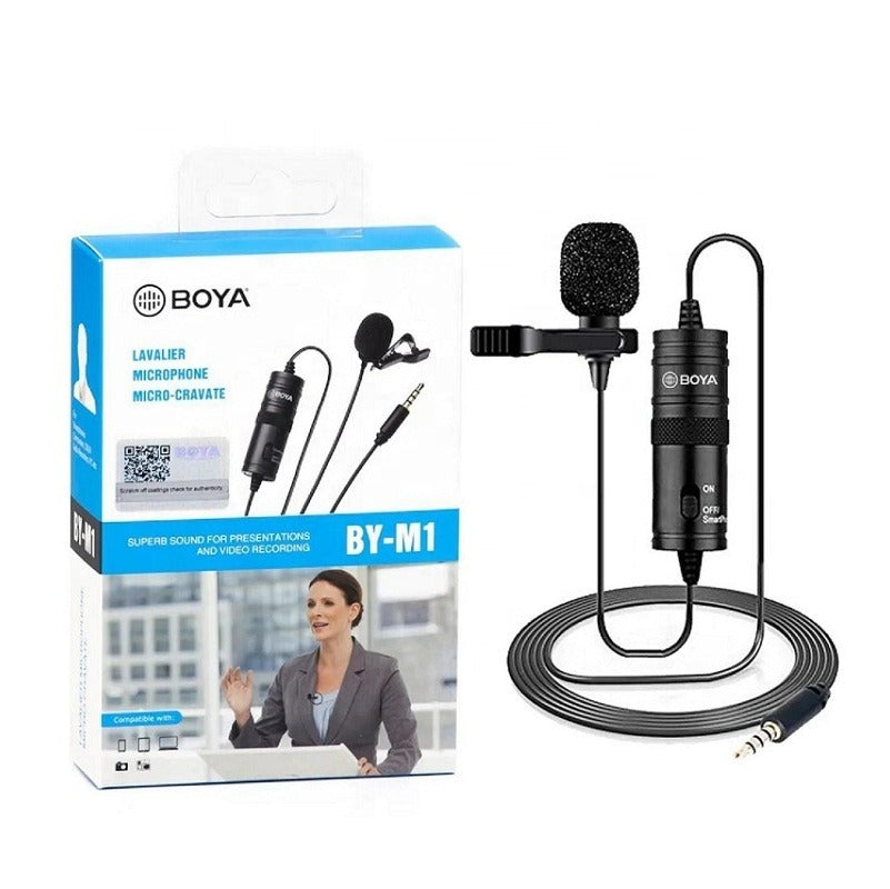 BOYA BY-M1 Lavalier Microphone Micro-Cravate