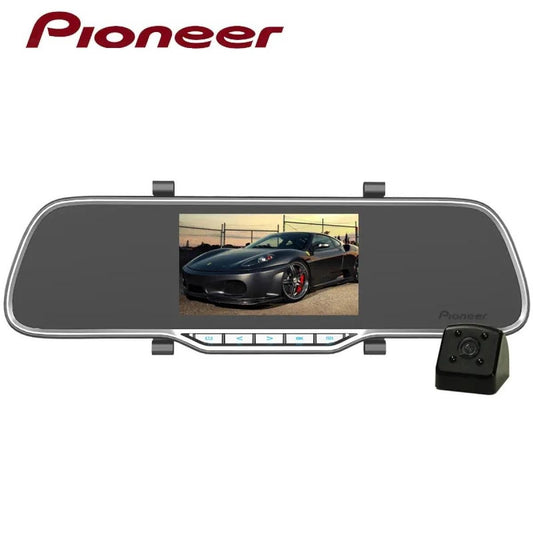 Pioneer ND-DVR160 Dual Lens Rearview Mirror Dash Cam with 4.3-inch display and Full HD 1080P car DVR recording in Jordan Amman Irbid at SAMMANPC AlSamman For Computer