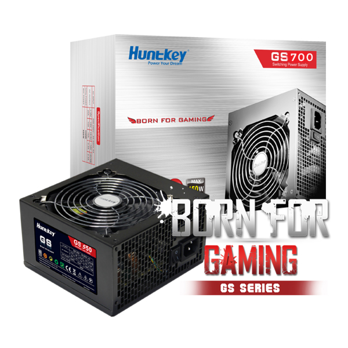 مزود طاقة الكمبيوتر هانتكي GS700