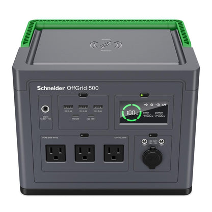 Schneider OffGrid Portable Power Station 500 517Wh