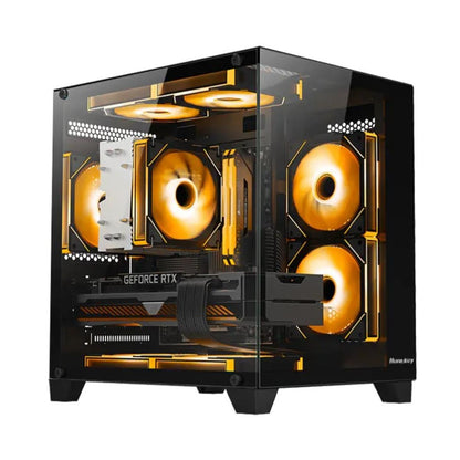 Huntkey S900 Sandstorm Gaming Case Without Fans Black
