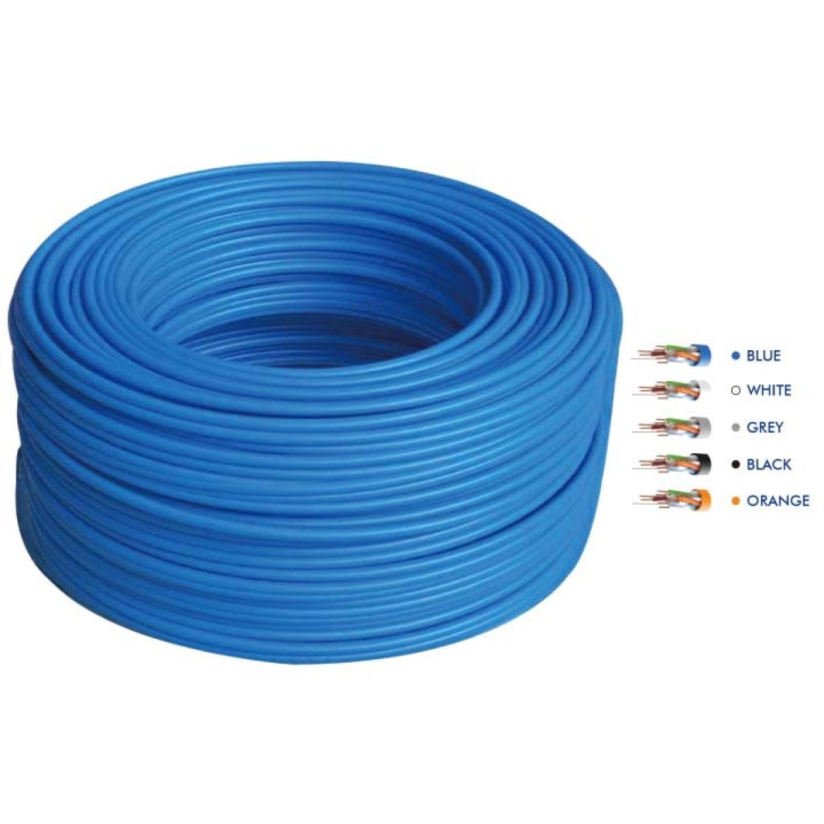 HAING HI-3006-UTPC CAT6 cable packaging with available cable color illustrations