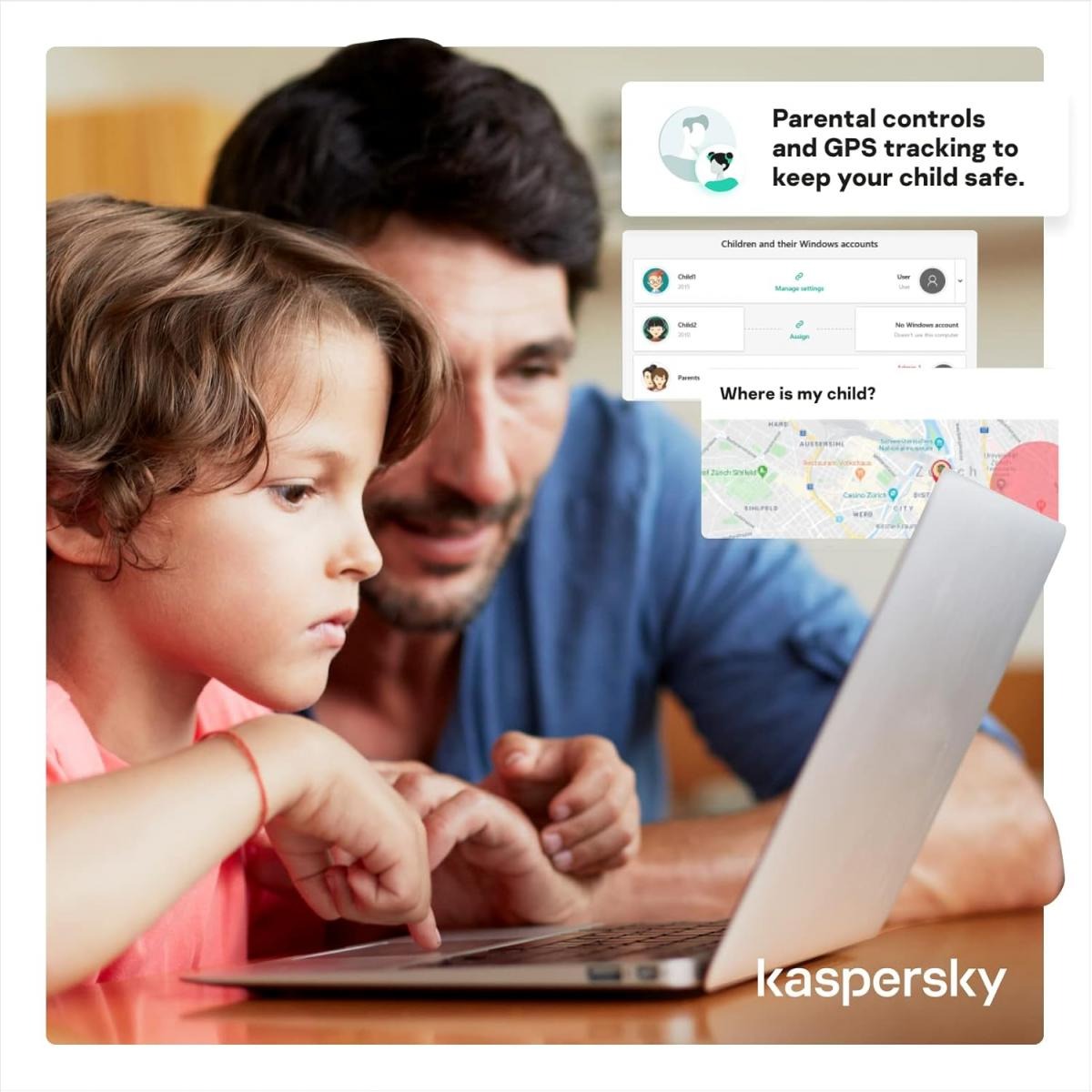 برنامج Kaspersky Premium حماية 5 أجهزة VPN