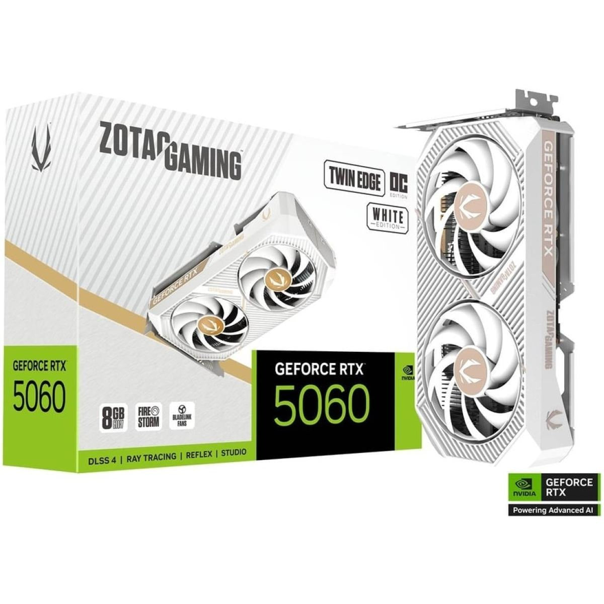 ZOTAC GAMING GeForce RTX 5060 Twin Edge OC 8GB GDDR7 - Graphics Card