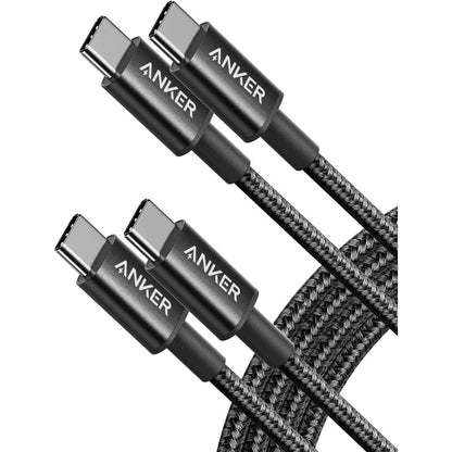 Anker USB C to USB C Cable, Type-C 60W Fast Charging Cable (1.8m) for iPhone 17 Series, iPad mini 6 and More (Black)