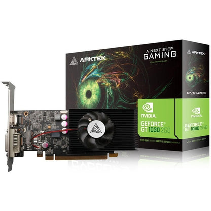 بطاقة رسومات ARKTEK Cyclops Geforce GT 1030 بسعة 2 جيجابايت GDDR5