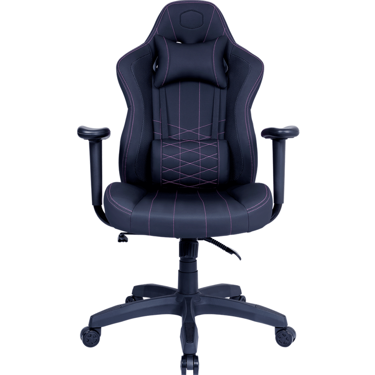 Cooler Master Caliber E1 Gaming Chair (Black), Plywood Frame, High Density Foam & PU, Fixed Armrest, Up To 135° Recline & 120KG Max Weight Load