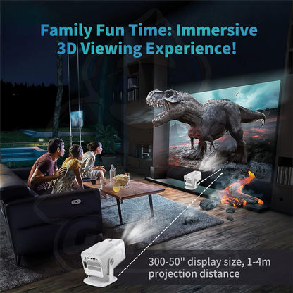 HCS350 Pro 4K Projector with 30000 Built-in Games
