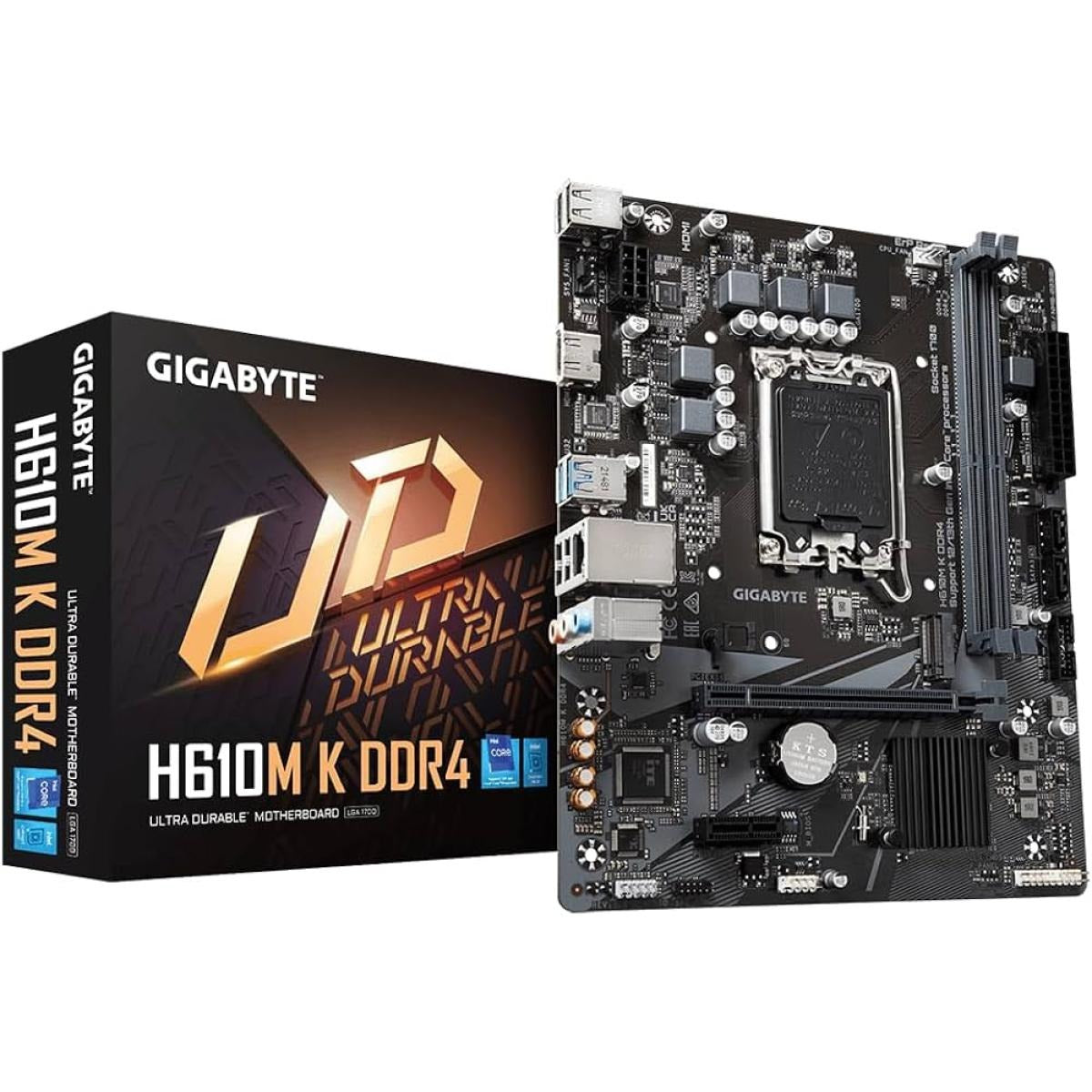 GIGABYTE H610M K DDR4 LGA1700 DDR4 Motherboard | Alsamman for Computer