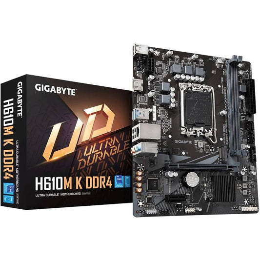 GIGABYTE H610M K DDR4 LGA1700 DDR4 Motherboard | Alsamman for Computer