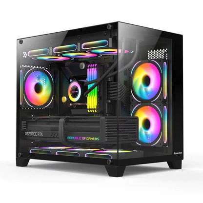 Huntkey S960 StormX Gaming Case Without Fans Black