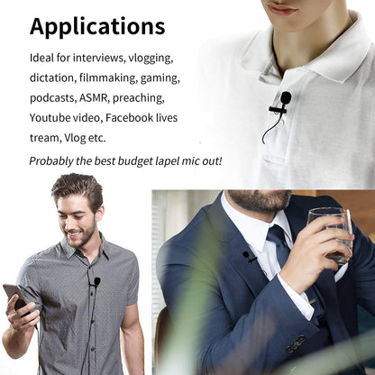 BOYA BY-M1 Lavalier Microphone Micro-Cravate