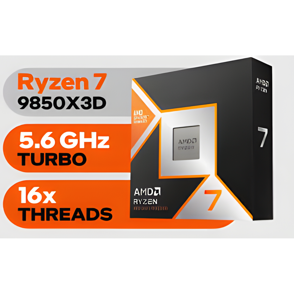 Ryzen 7 9850X3D | 8-Core Gaming Processor