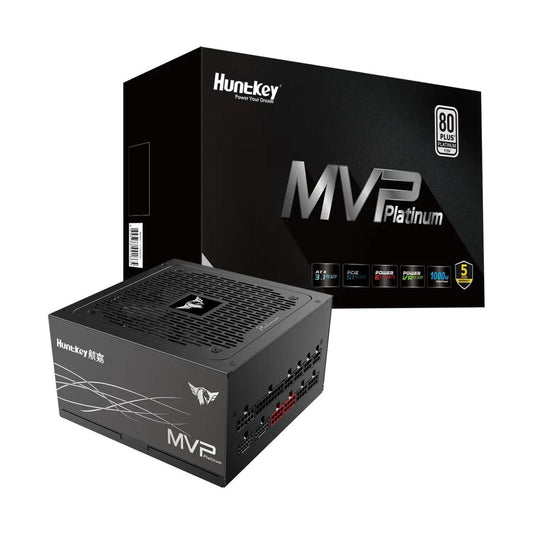 Huntkey MVP P1000 Platinum Power Supply 1000W EU plug AC cable