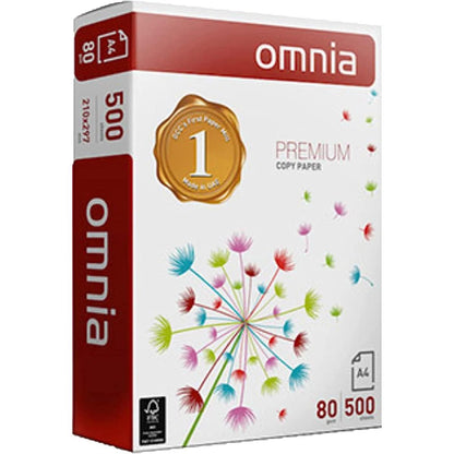 Omnia A4 Copy Paper 80gsm 500 Sheets