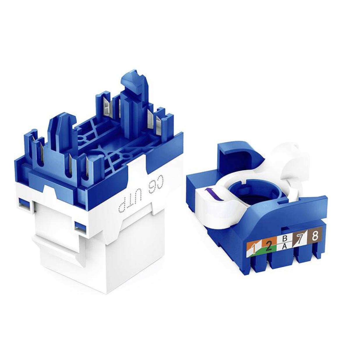 HAING HI-WP01 Cat6 RJ45 single port wall faceplate 8.6x8.6cm with Keystone Jack Ethernet outlet kit at SAMMANPC Jordan