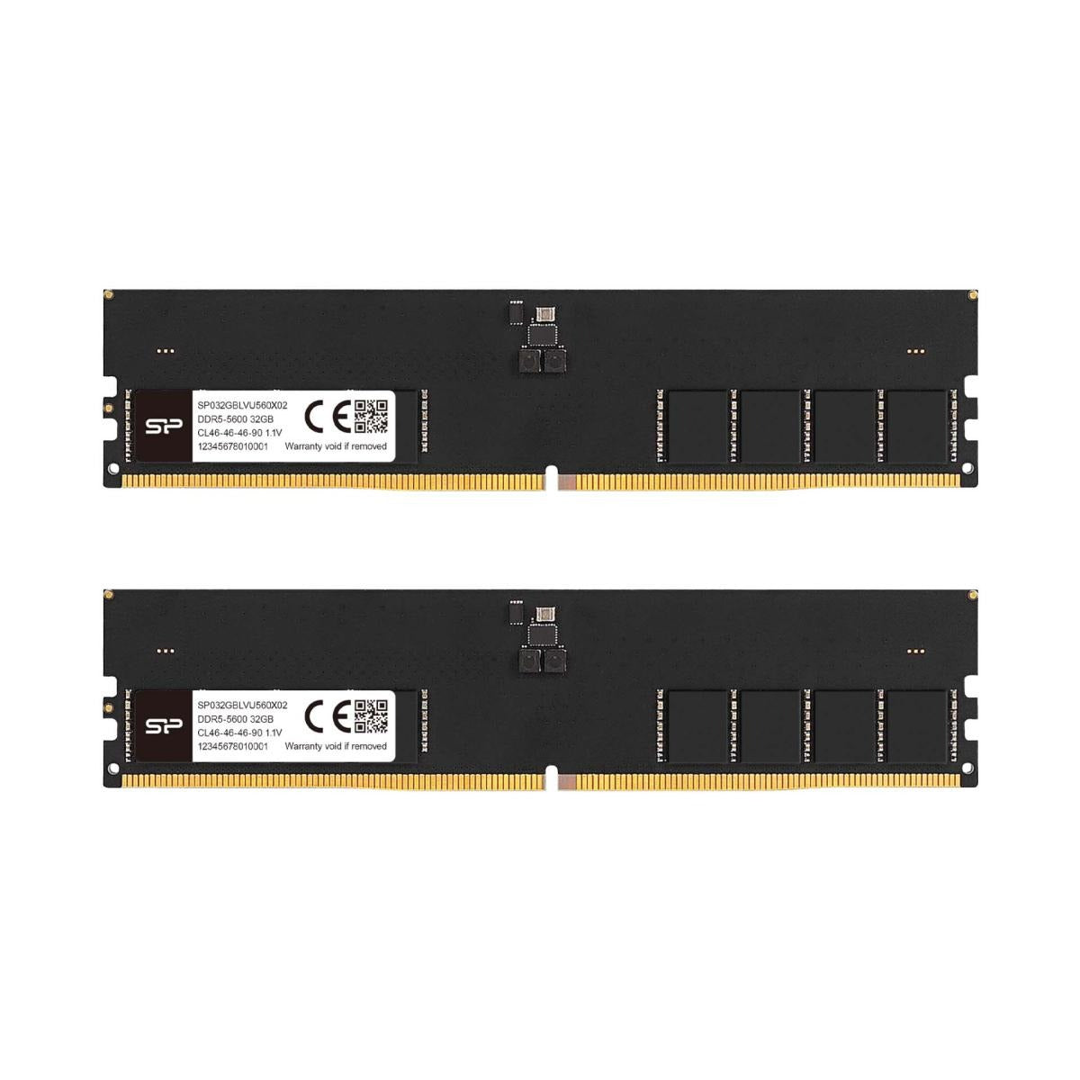 Silicon Power DDR5 5600MHz 32GB 1.1V Desktop Unbuffered UDIMM
