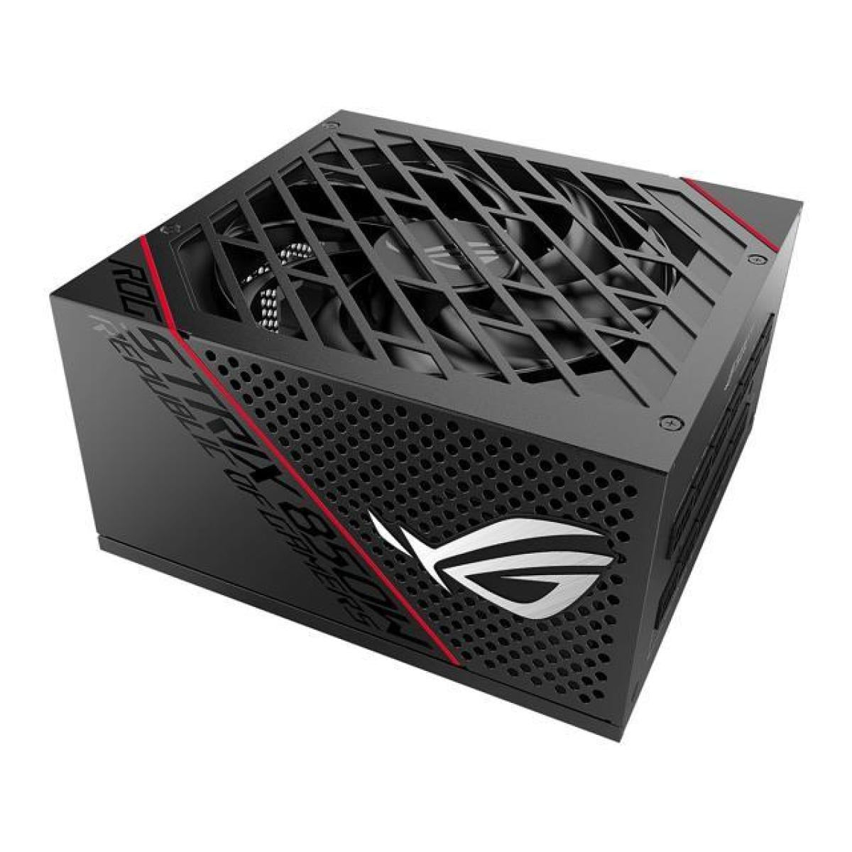 مزود طاقة ASUS ROG Strix بقوة 1000 واط حاصل على شهادة 80+ Gold، وكابلات قابلة للفصل بالكامل
