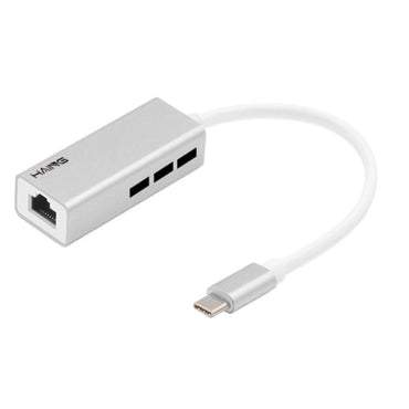 HAING Convertor CB-TYPEC-LAN-HUB From Type C To Ethernet and Hub 3 port