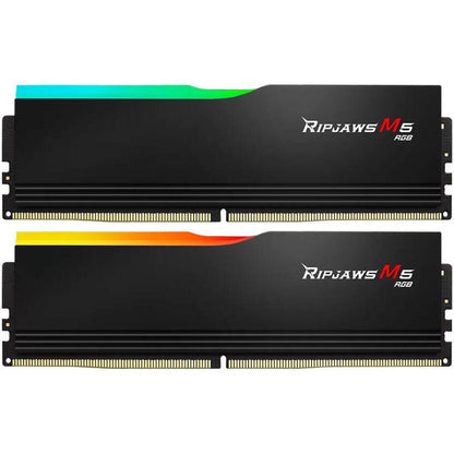 G.SKILL Ripjaws M5 RGB Series 32GB (2x16GB) DDR5 RAM 6000MT/s CL36 Memory Kit - Black