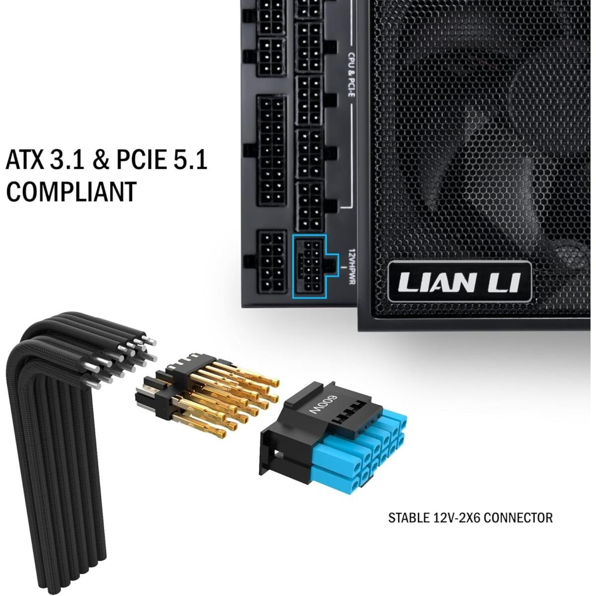 Lian Li Edge EG1000G 1000W 80 Plus Gold Modular PSU