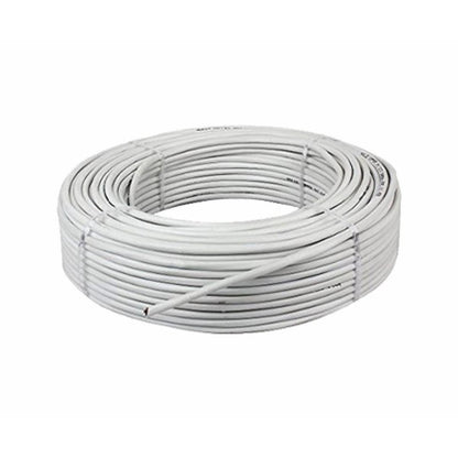 PVC Insulated Flexible Telephone Cable 100M - 2 Core 24AWG