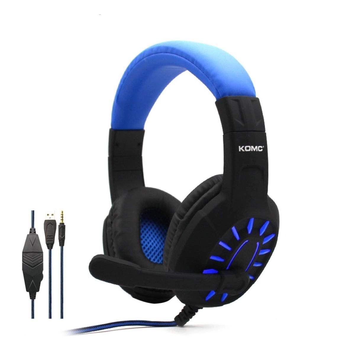 KOMC G309 Wired Gaming Headset front view