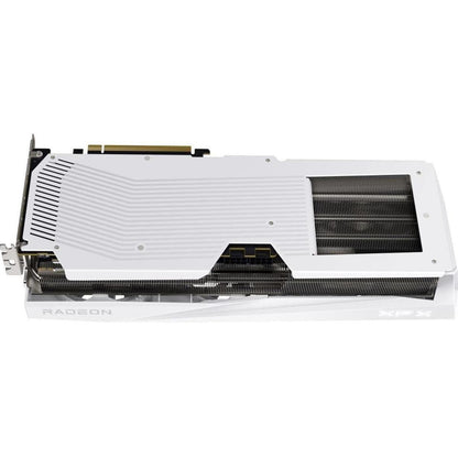 XFX Quicksilver Class AMD RADEON RX 9070 XT 16G GDDR6 إصدار الألعاب الأبيض - بطاقة الرسومات