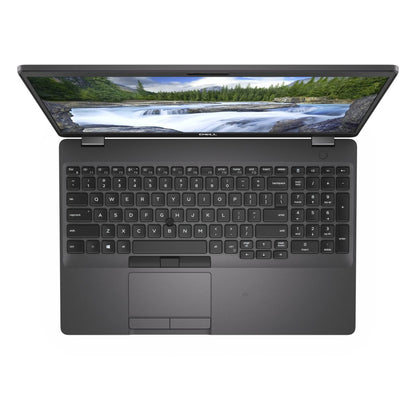 Dell Latitude 5500 business laptop with 8th Gen Intel Core i5, 8GB DDR4 RAM, 256GB NVMe SSD, 15.6-inch Full HD anti-glare display, Intel UHD Graphics 620 and numeric keypad at SAMMANPC AlSamman For Computer in Jordan