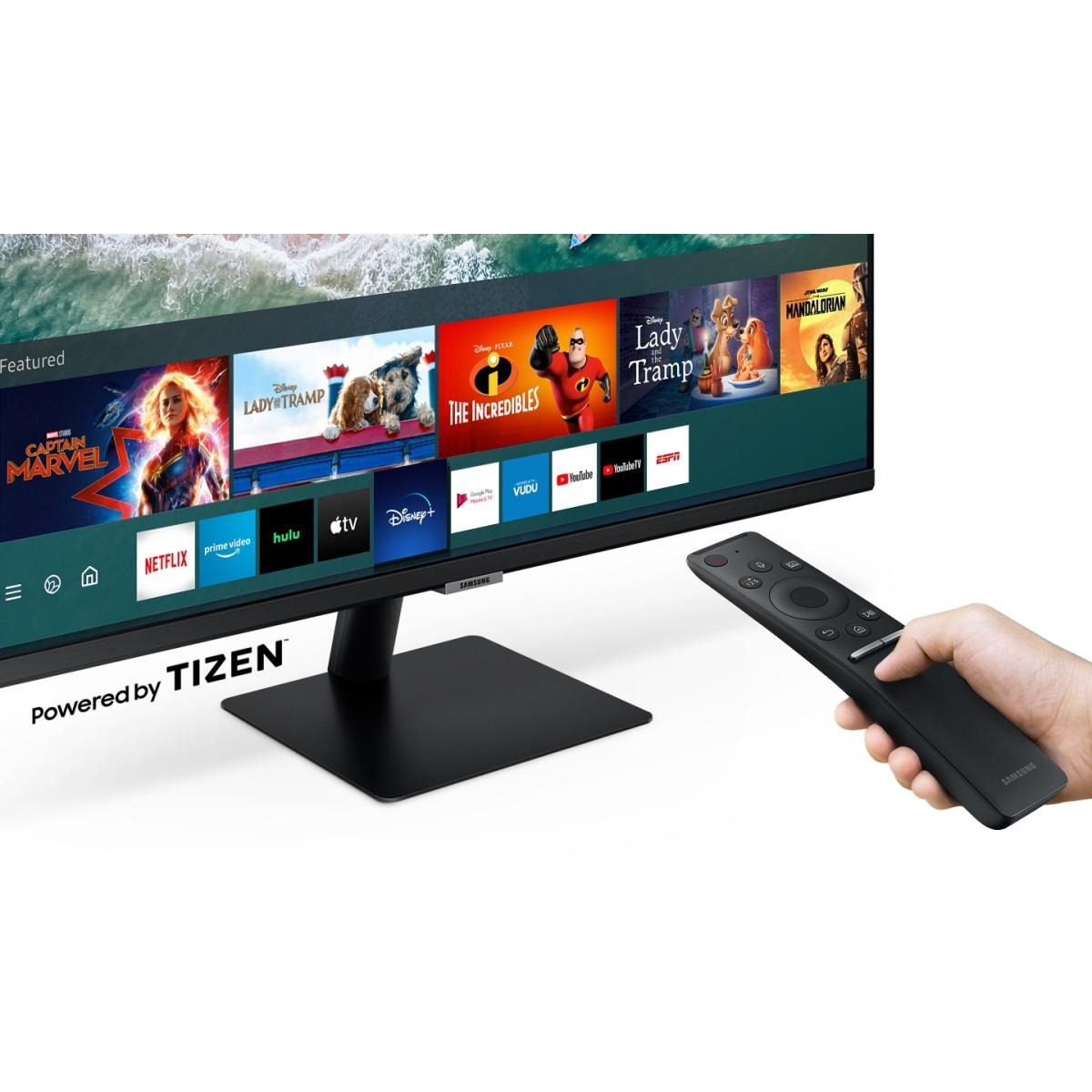 Samsung M7 AM700 32 inch 4K UHD HDR10+ Smart Monitor from Al-Samman Computer in Amman and Irbid Jordan
