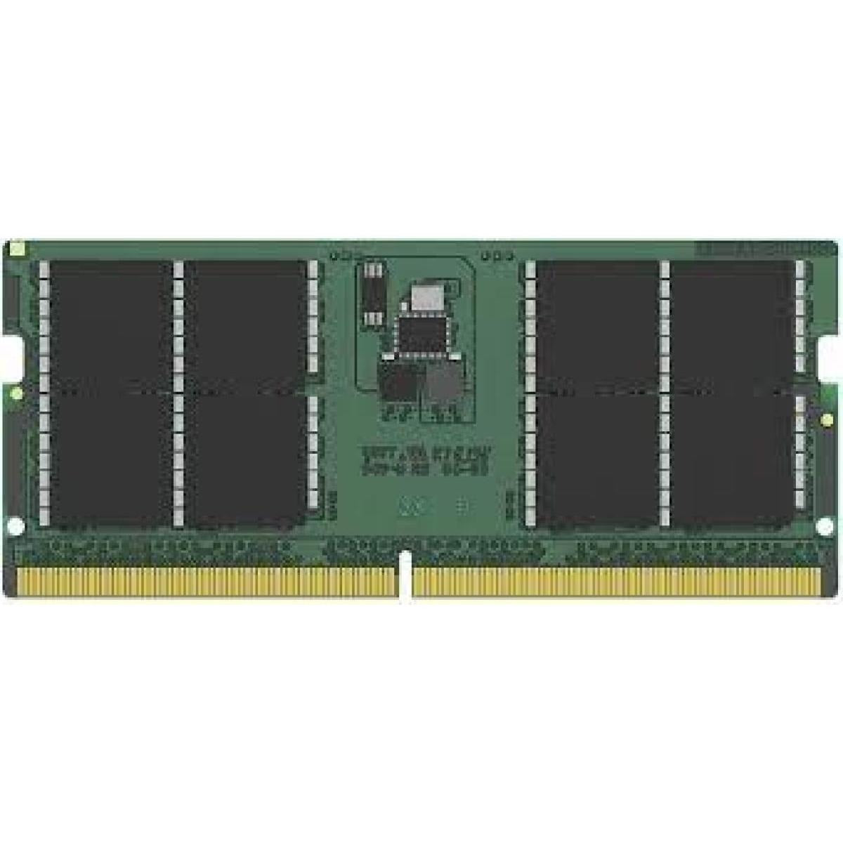 ذاكرة Kingston Value RAM أحادية 16 جيجابايت DDR5 5600MT/s CL46 SODIMM للكمبيوتر المحمول