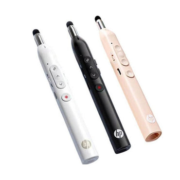 قلم ليزر لاسلكي متعدد الوظائف قابل للسحب من HP SS232 - أسود