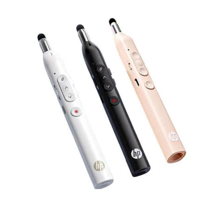 HP SS232 Multi-function Wireless Retractable Presentation Laser Pen Pointer -Black