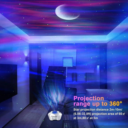 جهاز عرض الشفق والنجوم Dream Aurora مع سماعة بلوتوث