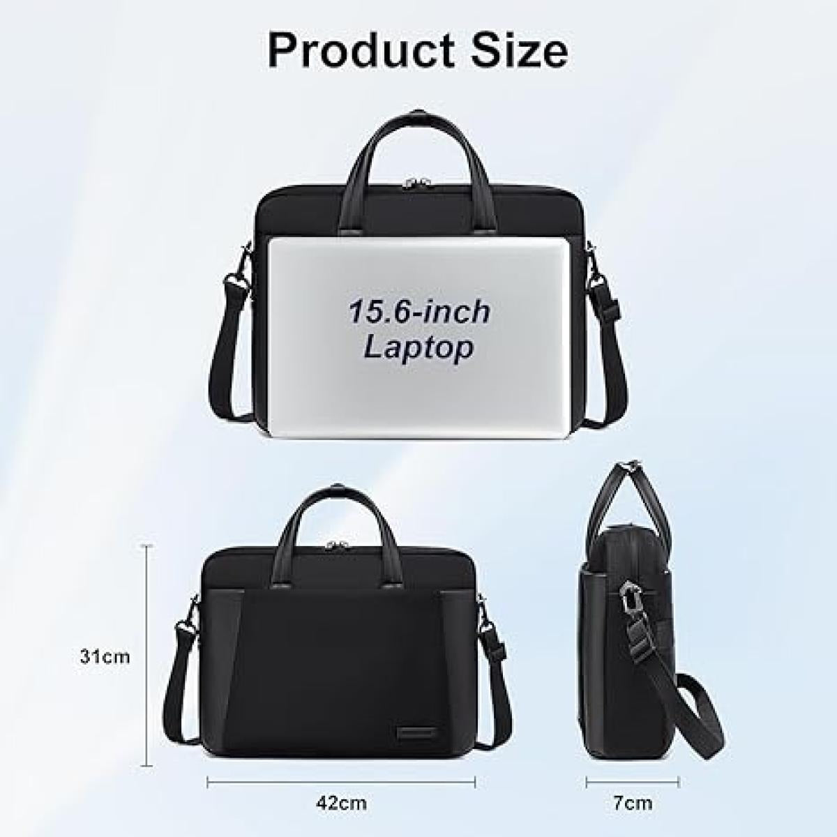 Arctic Hunter Laptop Bag for Men with Multi Pockets Office Travel Backpack with Laptop/iPad Pocket Water-resistant Backpack
