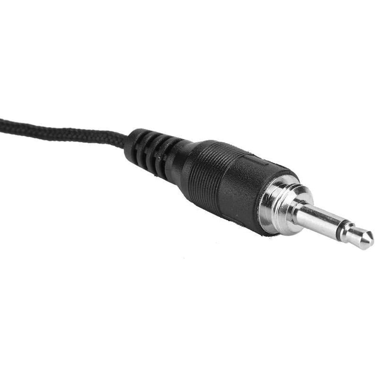 Anti-noise Wired Head Microphone Screw Plug 3.5mm for TV Presenters, Stage Performances