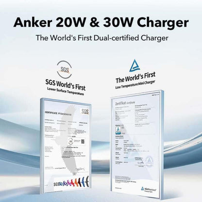 شاحن حائط Zolo USB-C بقوة 20W PD سريع الشحن